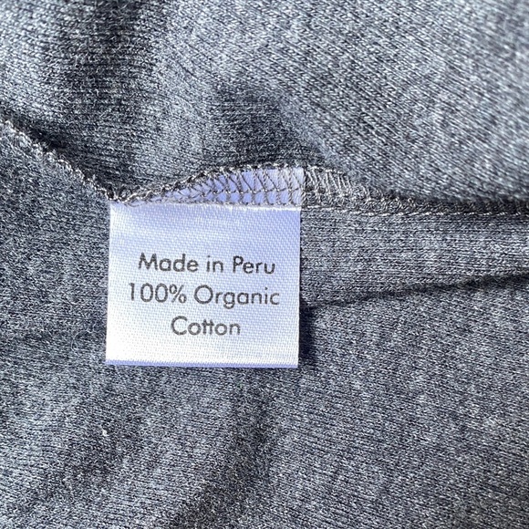 NWT Indigenous Women’s Gray Sleeveless Midi Dress 100% Organic Cotton - Picture 8 of 8